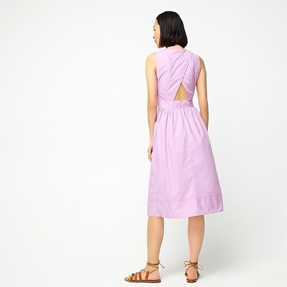 J. Crew Lilac Apron Dress - Picture 2 of 7